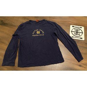 Vintage redoak Notre dame embroidered long sleeve medium